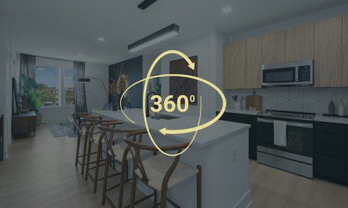 interior with a 360 tour icon overlay